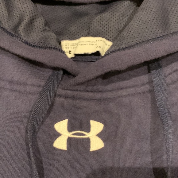 Under Armour Navy Blue Hoodie - L - Picture 3 of 5